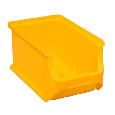 Pojemnik magazynowy żółty nr 3 - 235x150x125 mm - 1