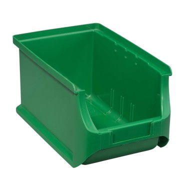 Pojemnik magazynowy zielony nr 3 - 235x150x125 mm - 1